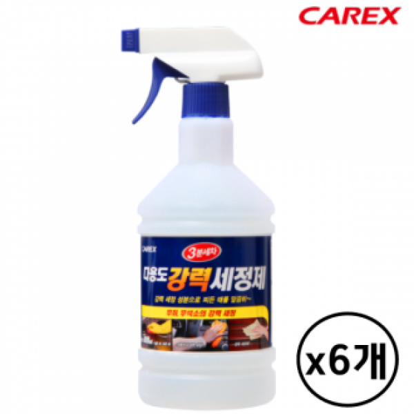 카렉스 강력 세정제 800ml 찌든때 제거 끝판왕 6개