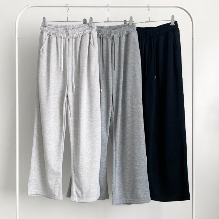 데일리 회추 통바지 무지 여자 추리닝 바지