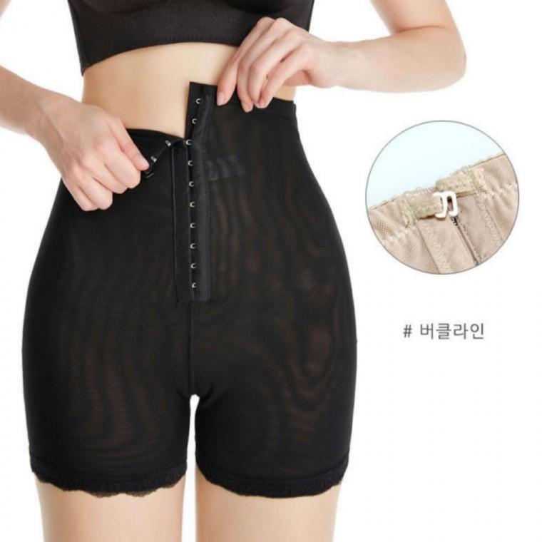 뱃살보정 매쉬거들 데일리 코르셋 하이웨이스트 버클 힙업