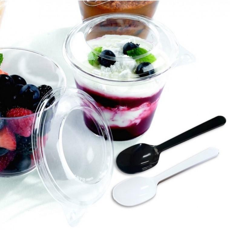 일회용 빙수스푼 중스푼 14.6cm 100개 개별 포장 컷팅