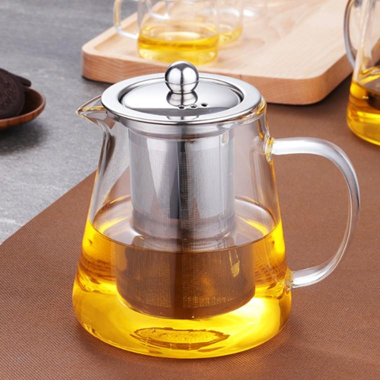 [로하티] 차향기 내열유리 차포트(450ml)/재입고