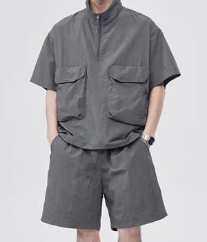 남여공용 반팔 아노락셋업