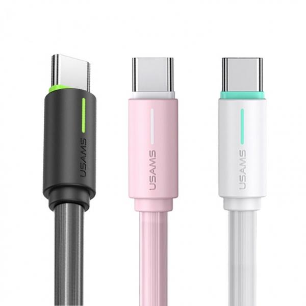 유삼스 3A C타입 바이컬러 고속 충전 데이터케이블 1m SJ732USB