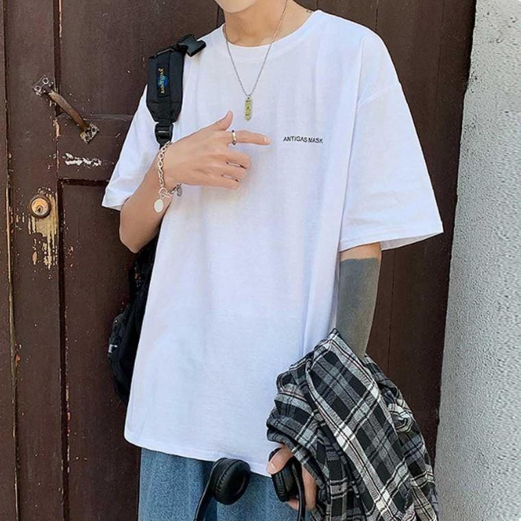 10대 고등 학생 남자 여름 데일리 코디 컬러 반팔티 오버핏 레이어드티 박스티 루즈핏