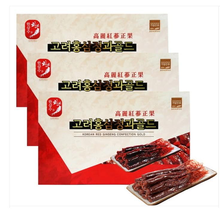 한삼수 고려홍삼정과골드 300g x 3