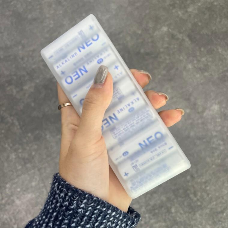 10구 건전지 배터리 보관함 케이스
