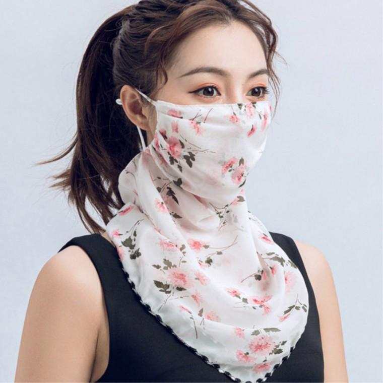 자외선차단마스크 여성용 라이딩마스크 나들이 여성골프마스크 골프