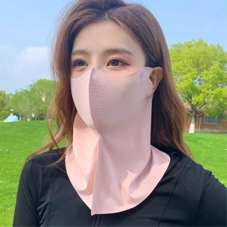 햇빛차단마스크 햇빛가리개 여자골프마스크 골프패션 숨쉬기편한 햇빛막이