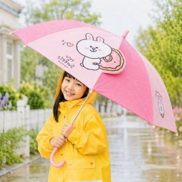 우산 잡화 홀로그램 살길이 입체 여아 우산