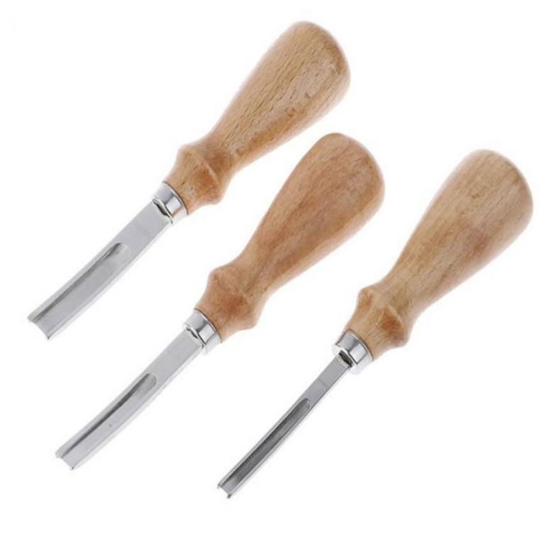 스카이빙 가죽 공예 가장자리 베벨링 나이프 DIY 절단