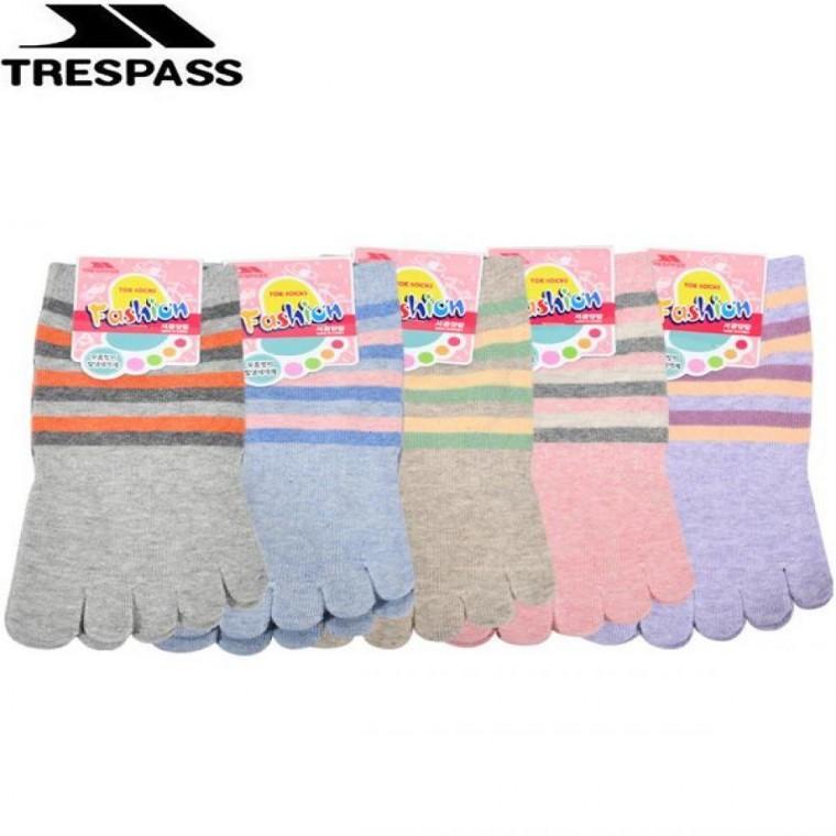 (트레스패스)발목 큰링글 숙녀 발가락 단목 양말