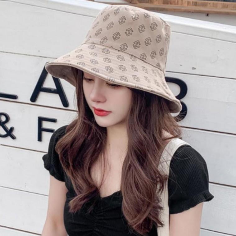 여자 벙거지 모자 양면 버킷햇 챙모자 플로피햇