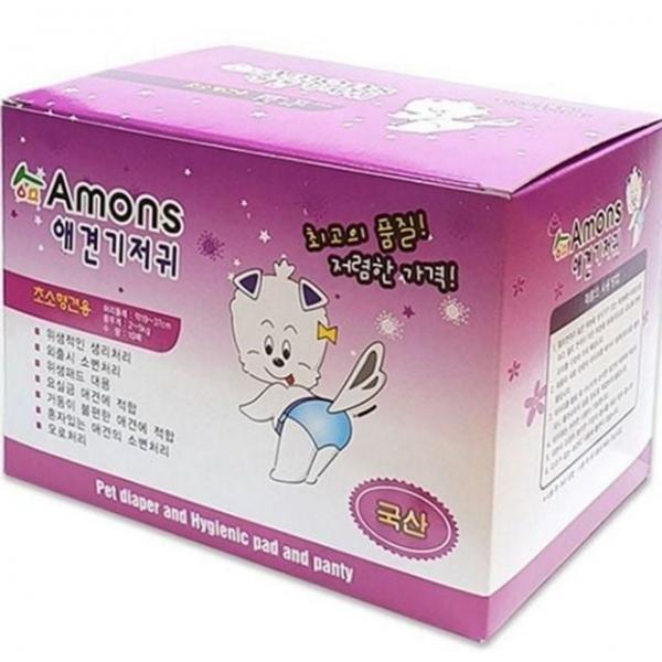 일회용 강아지 기저귀 팬티 강아지 생리대 노령견 암컷