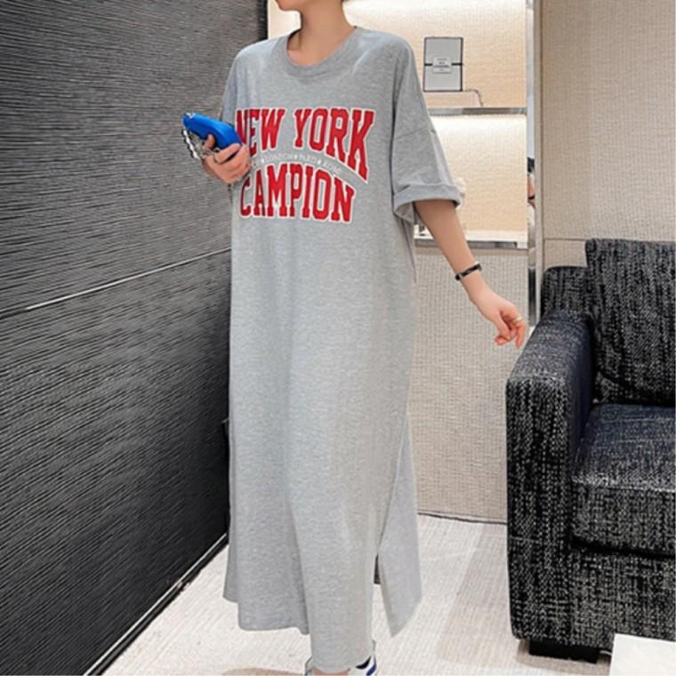 파자마원피스 편한 루즈핏 롱원피스 잠옷선물 홈웨어 예쁜홈웨어 임산부