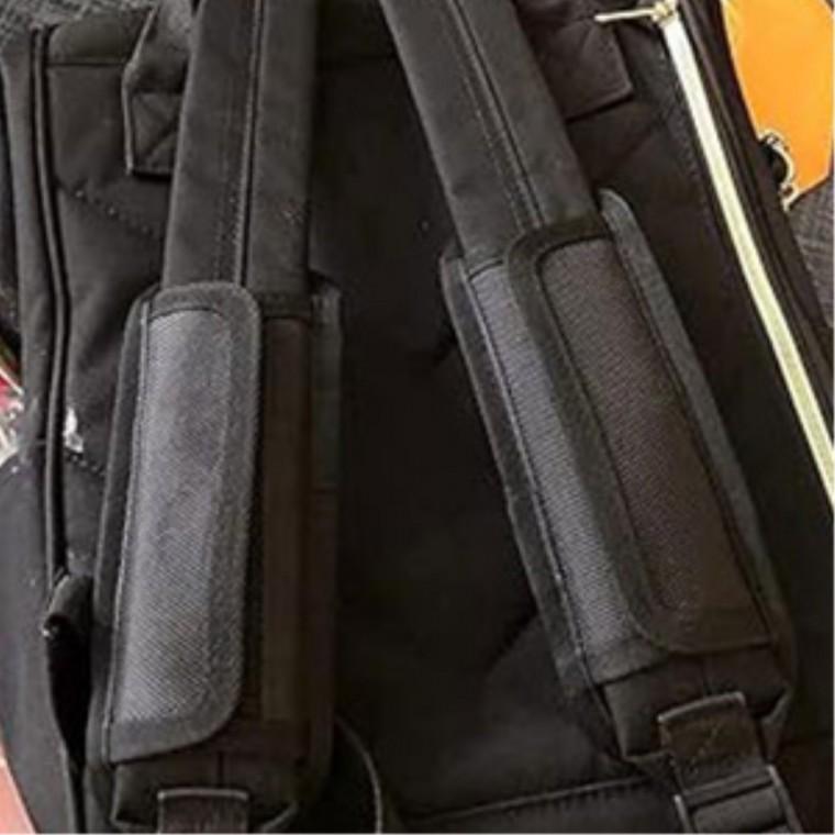 어깨끈쿠션 가방끈수선 깔끔한스타일 블랙 배낭 가방 패드 가방어깨끈 백팩
