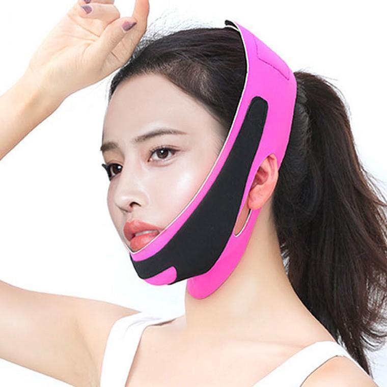 헬프그린 얼굴 리프팅밴드 땡김이 브이라인 붓기 압박마사지 탄력 밴딩 턱주름관리