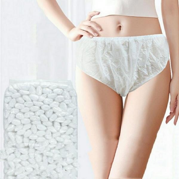 일회용 팬티 위생 부직포 삼각팬티 마사지 왁신 미용