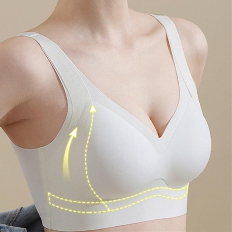 노와이어 여자운동속옷 심리스브라 새가슴속옷 40대브라 스트랩리스브라