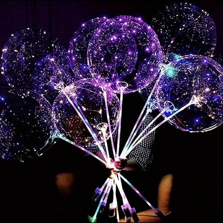 LED 풍선만들기세트 스틱풍선 생일 이벤트 행사