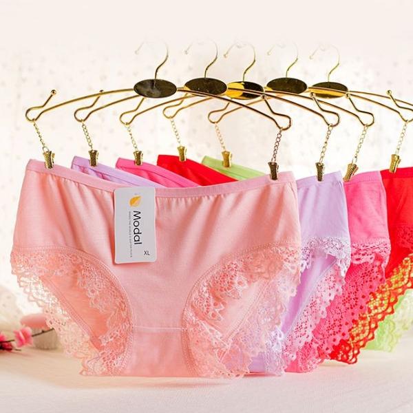 레이스 모달 팬티 누디라인 여성팬티 여성 여자 속옷