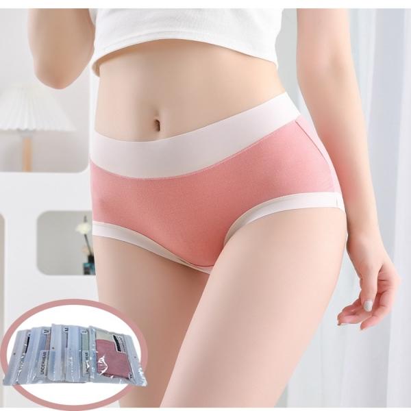 부드러운 여성 팬티 모달 여자 속옷 선물용 개별포장