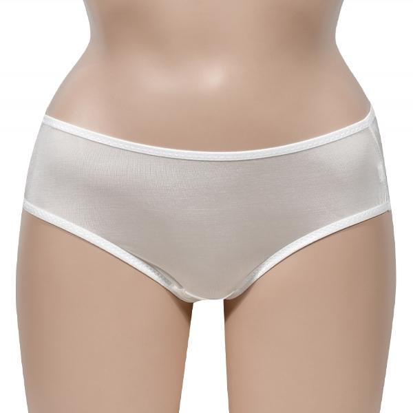 통기성이 좋아 상쾌한 여성 인견 미디 팬티
