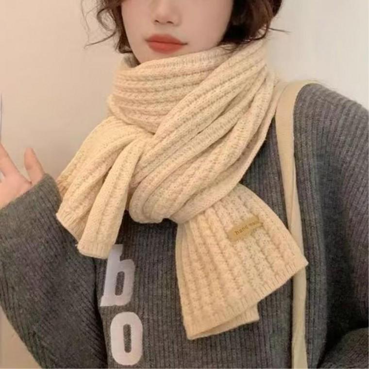 부드러운목도리 선물용품 니트 매치가잘되는 베이직머플러 따듯한머플러