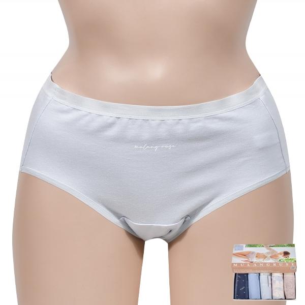 편안한 착용감 여성 무드 맥시 팬티 5매입