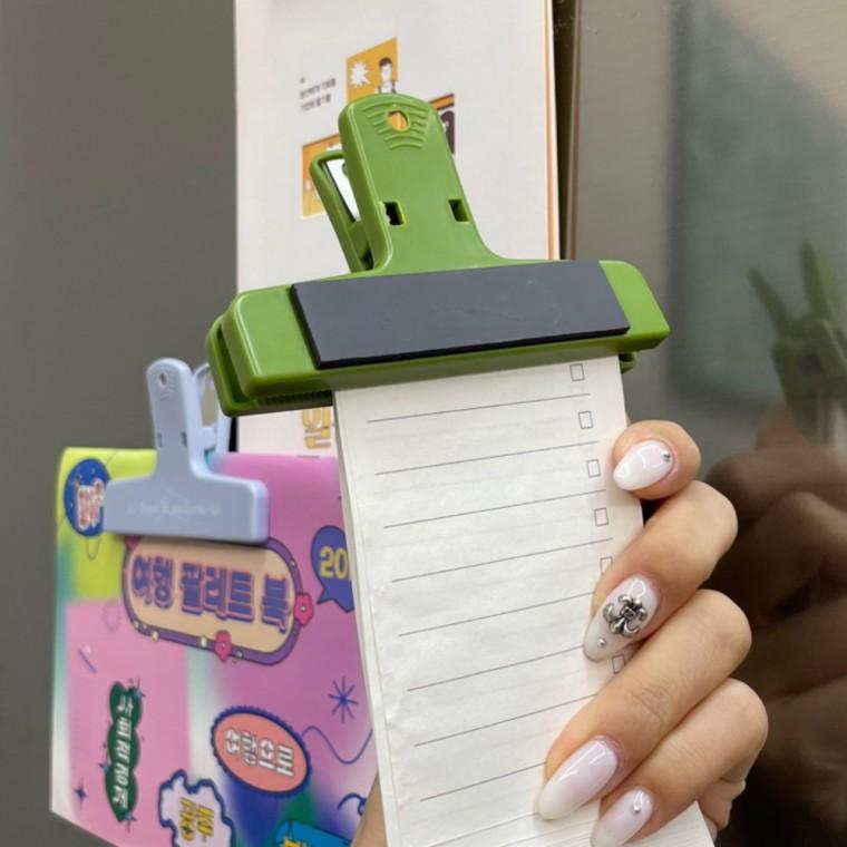 다용도 메모홀더 자석집게