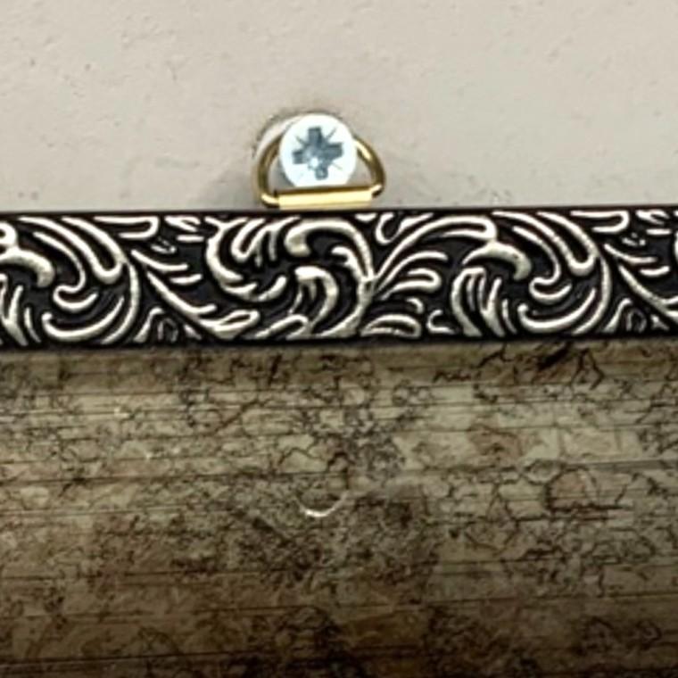 둥근 벽 액자걸이 고리 골드