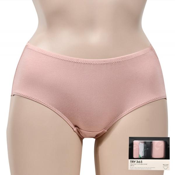 (트라이) 매일 손이 가는 여성 맥시 삼각팬티 2매입