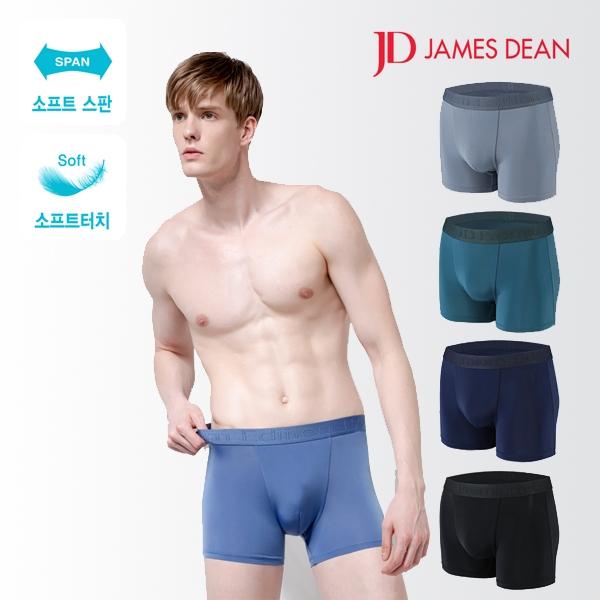 제임스딘 남성 소프트 스판 경량  남자팬티 5매