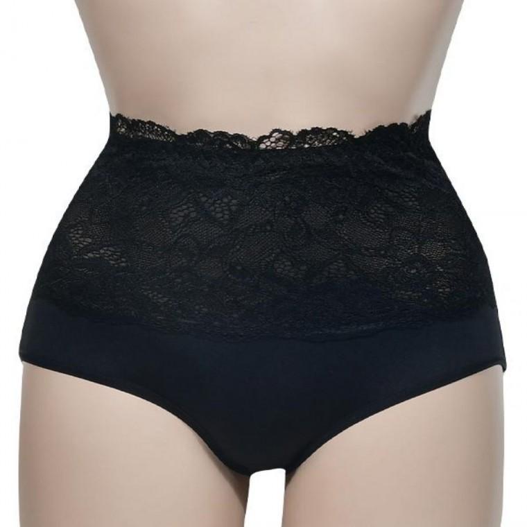 화사한 레이스 파워넷 쉐이퍼 복부보정 삼각팬티