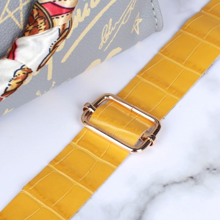 가방끈 부자재 끈조절 클립 골드 32mm 2P