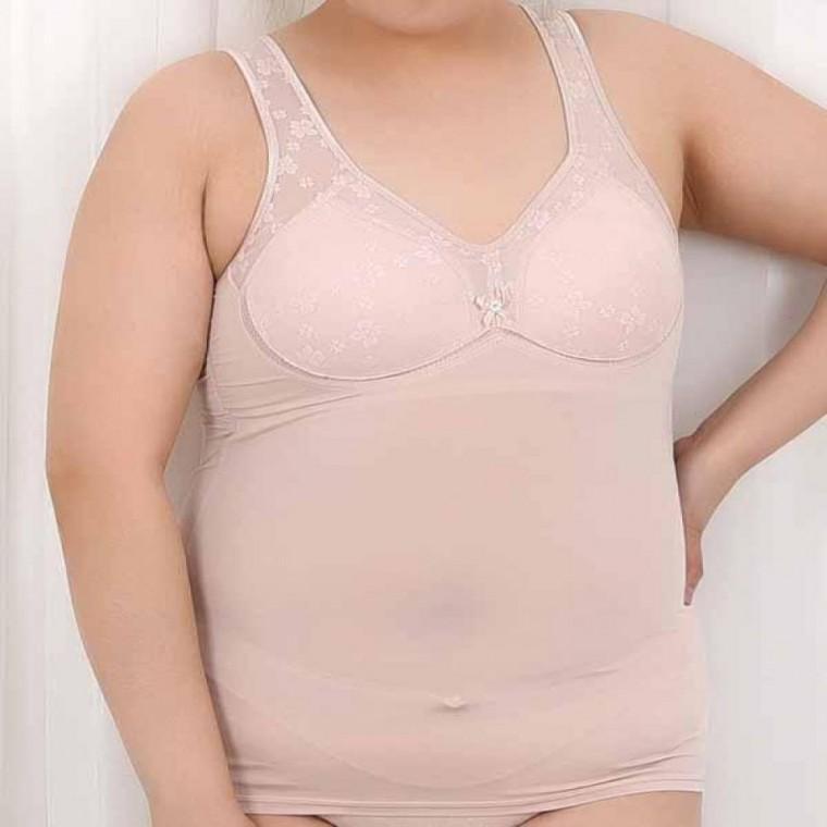 나조라 인견 노와이어 몰드 빅사이즈 B컵 브라런닝