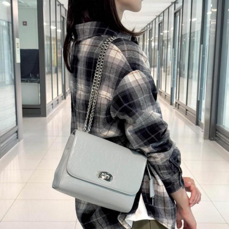데일리 소가죽 체인끈 숄더백 여자 핸드백 크로스백