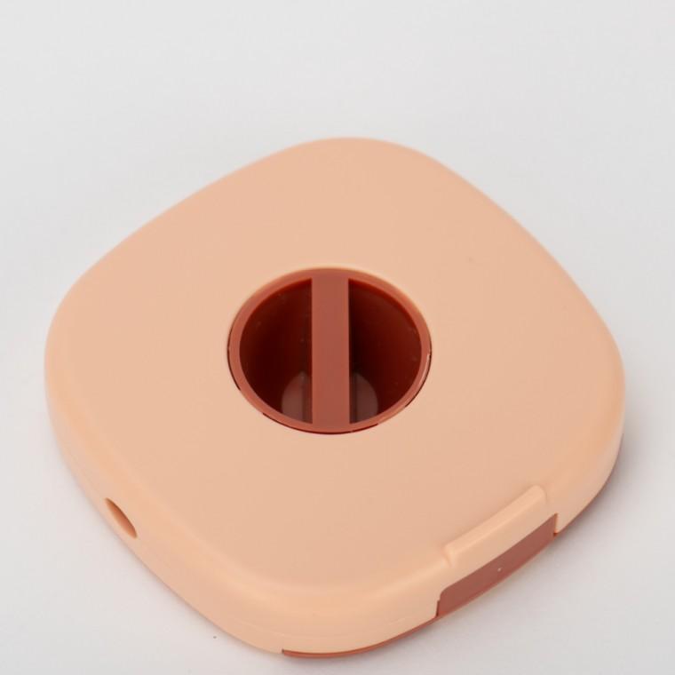 케이블 선정리 수납 케이스 핑크