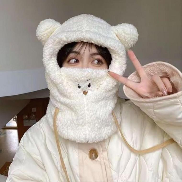 넥워머모자 가성비 바라클라바 여친선물 등산마스크 귀여운 방한넥워머