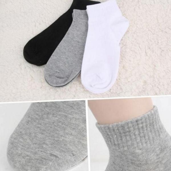 숙녀용 단목 혼방 무지 여성 짧은 고무목 양말