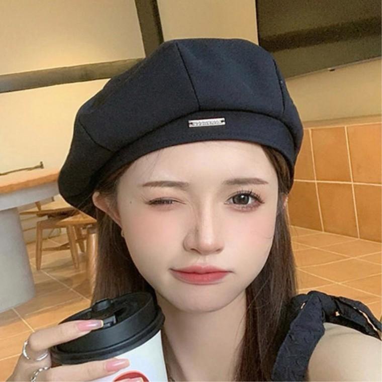 베레모 뉴스보이캡 여자화가모자 베레모자 팔각모자 여성모자 무난한 20대