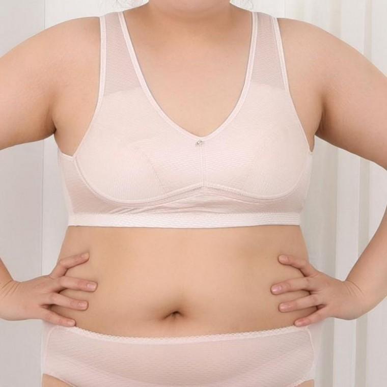 쾌적한 쿨 인견원단 노와이어 런닝형 빅사이즈 브라