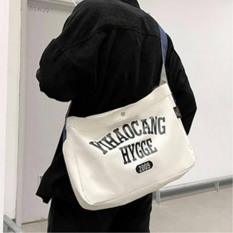 데일리백 학원보조가방 경량크로스백 고등학생 캔버스 패션잡화 가벼운