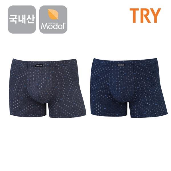 TRY 국내산 남성 모달소재 위버 팬티 속옷(택1)