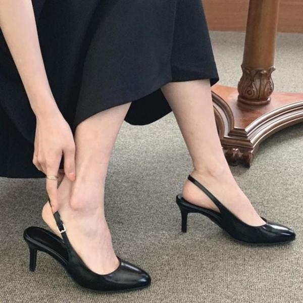 웨지힐 구두 정장구두 여성화 미들힐 여성신발 샌들