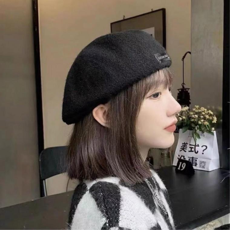 겨울빵모자 헌팅캡 헌팅캡모자 여자헌팅캡 챙없는 캐주얼헌팅캡 여자베레모