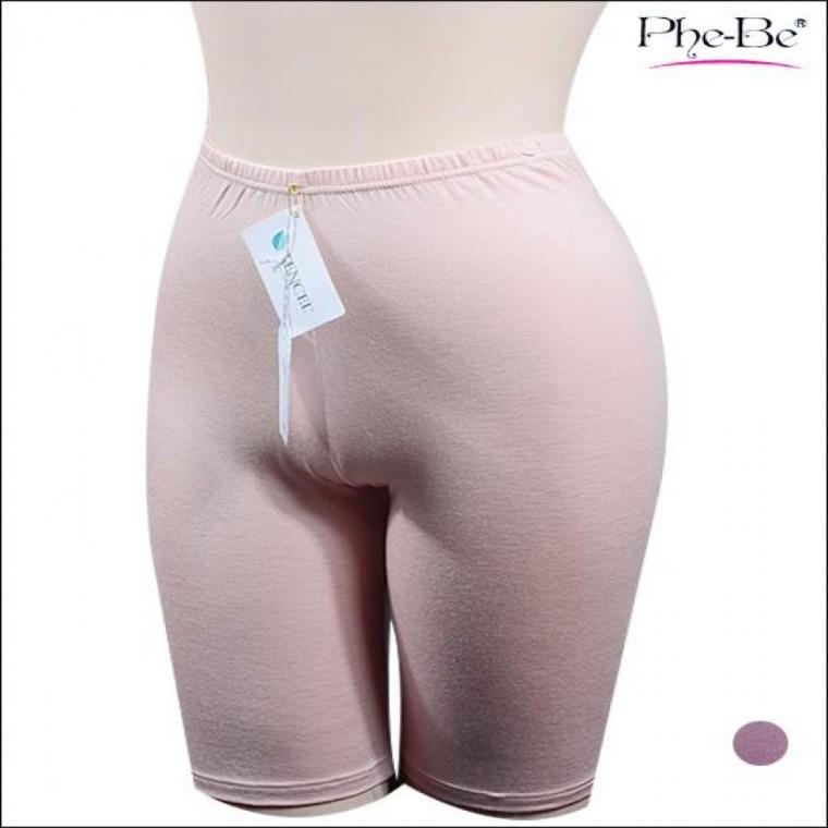 나조라 실크감촉으로 부드러운 착용감 편안한 5부 롱 속바지