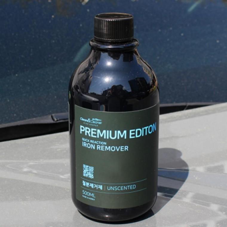 셀프세차 휠크리너 철분제거제 자동차 클린앤클리너 500ml