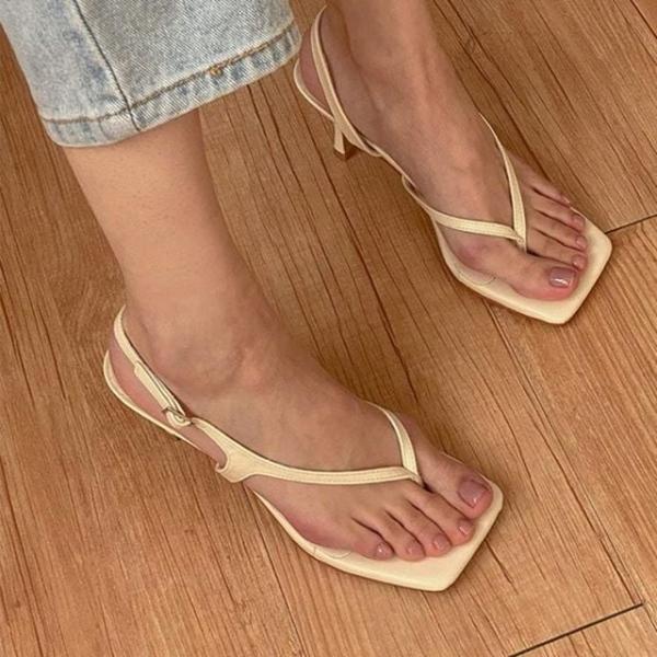 힐 슬리퍼 뮬 가을신상 뮬슬리퍼 샌들 여성 가을 봄