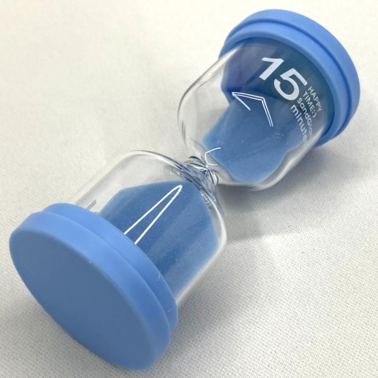 마카롱 탁상 타이머 15분 모래시계