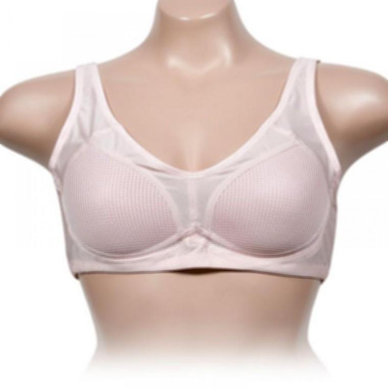 우수한 통기성 쾌적한 인견소재 풀컵 노와이어 몰드 브라